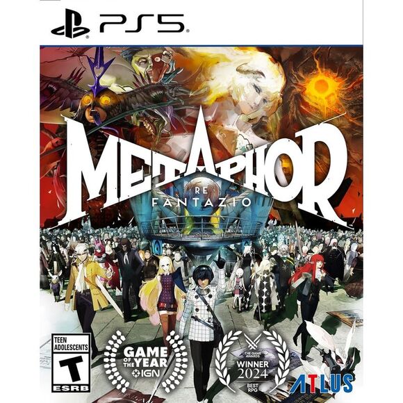 Metaphor: Refantazio Launch Edition for Playstation 5VIDEOGAMES
